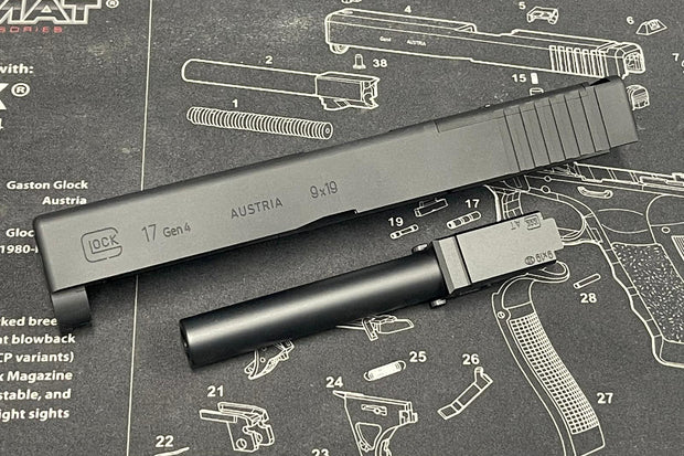 Nova CNC Aluminum G17 MOS Slide Kit for Tokyo Marui G17 Gen4 GBB