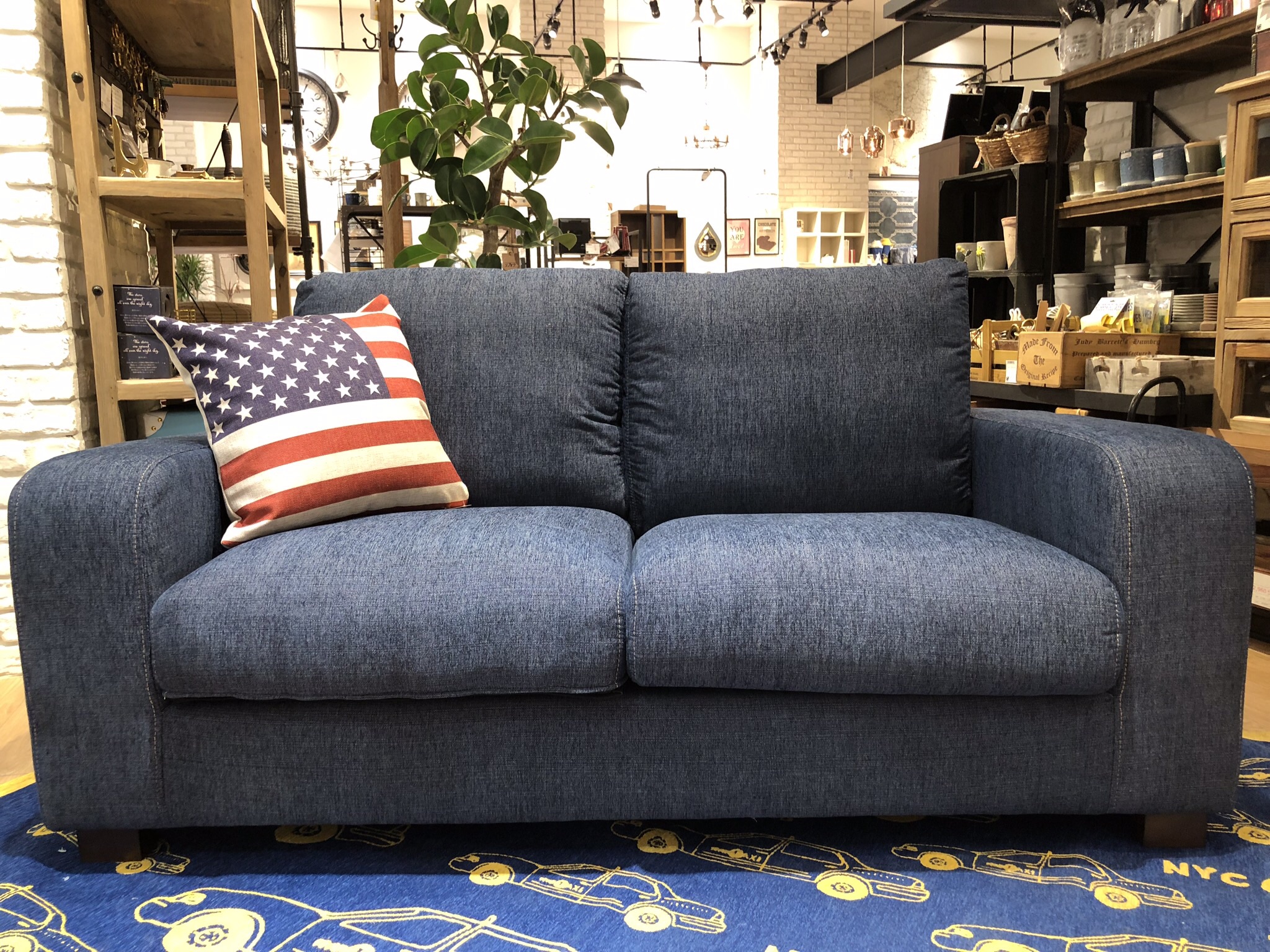 ☆デニム風ソファ☆ | 【BOOMS】個性派家具専門店ブームス｜茨城・取手