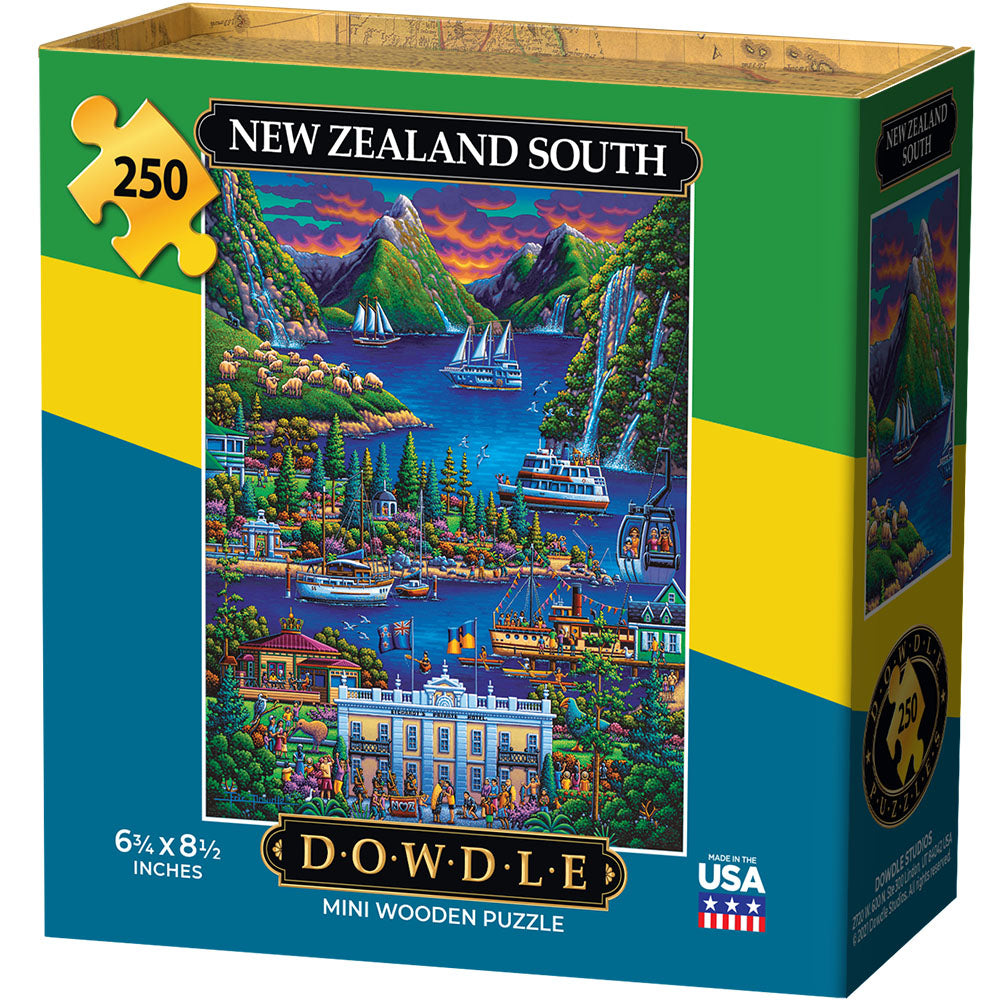 New Zealand South - Dowdle Mini Jigsaw Puzzle - 250 Piece