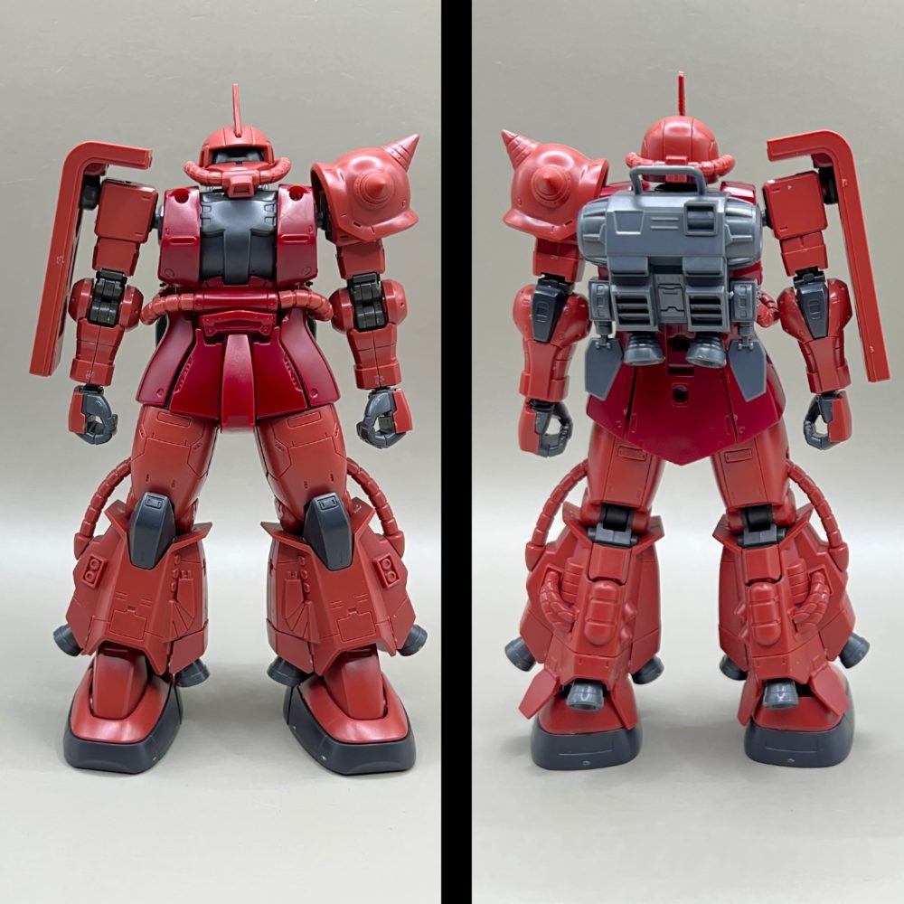 HG シャア専用高機動型ザクII レビュー | アルコンのゆったりプラモ