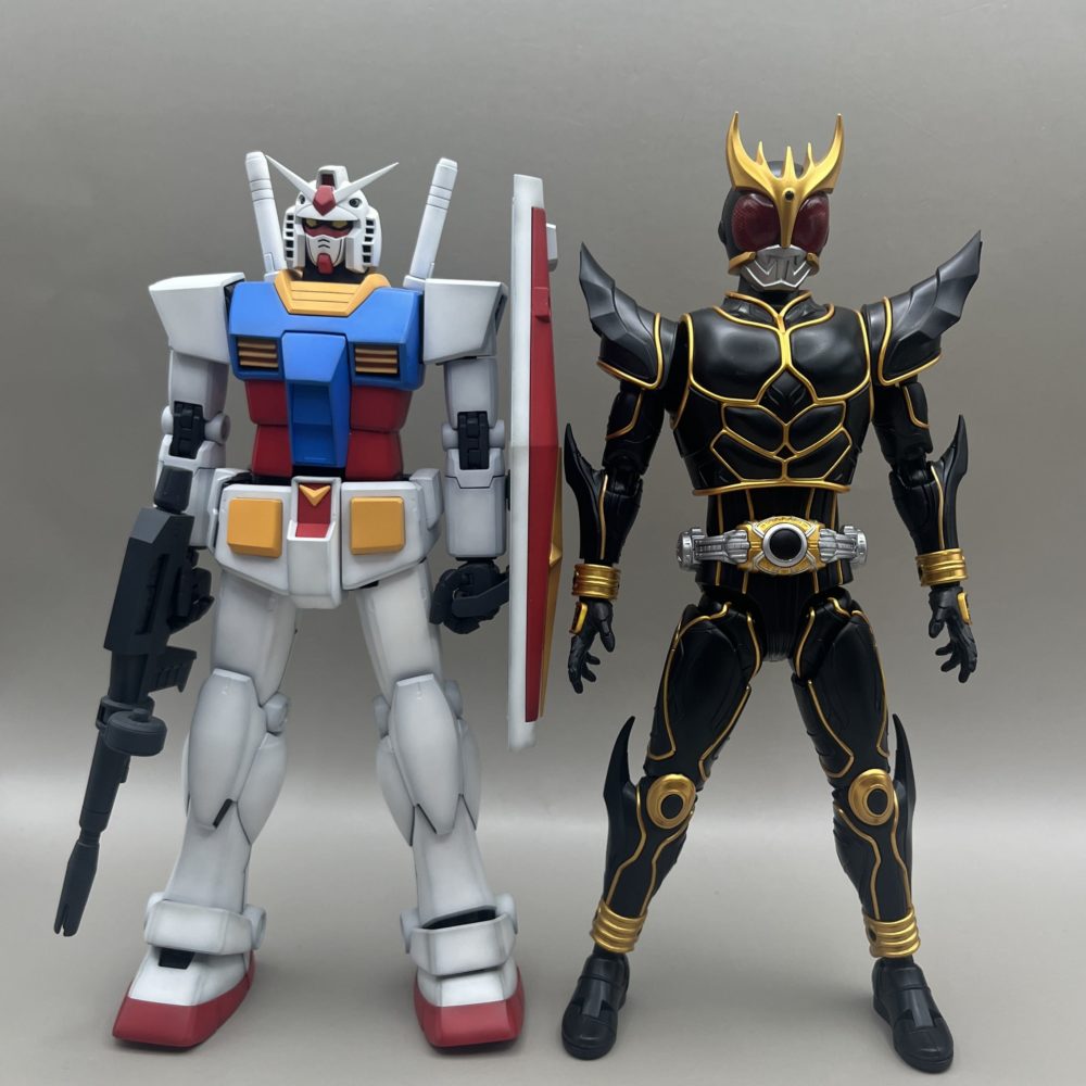 仮面ライダークウガ プラモ レビュー | アルコンのゆったりプラモ