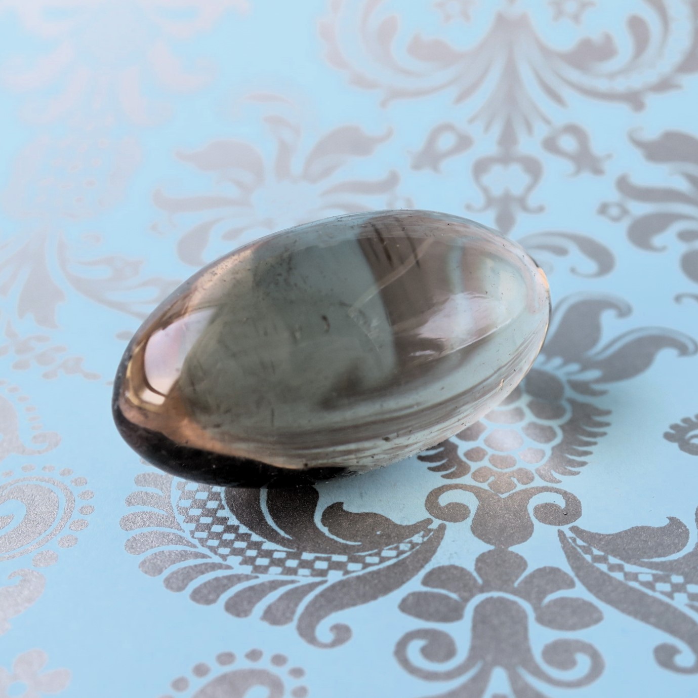 ヒマラヤ水晶・スモーキークォーツ・シバリンガム 天然石置物 縁起もの