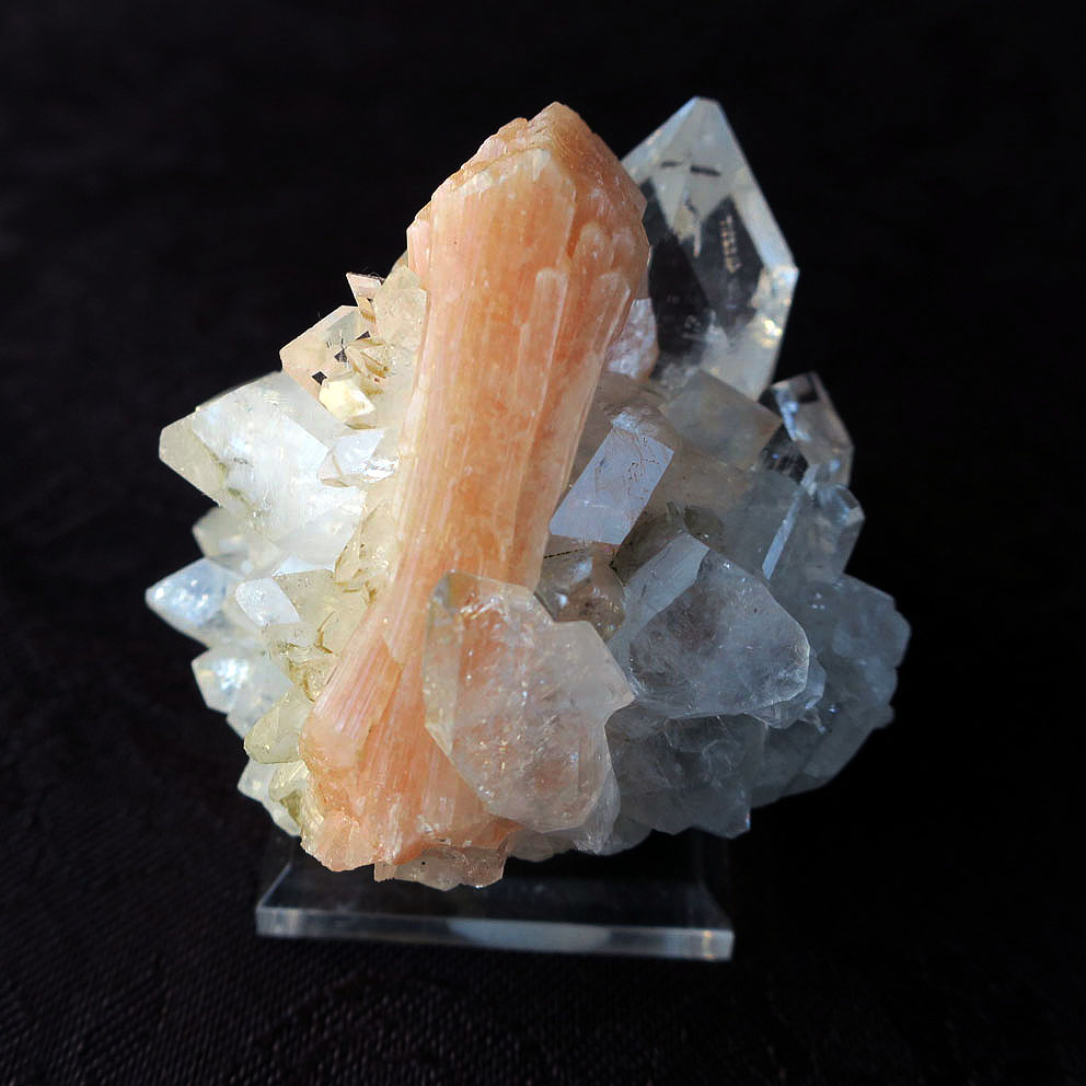 アポフィライト+スティルバイト原石・鉱物クラスター 66g | BodhiTree