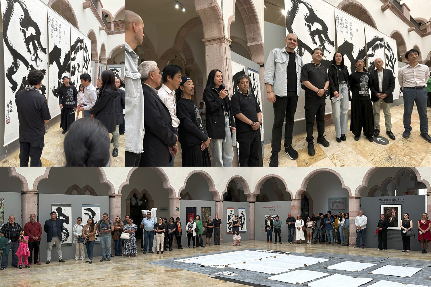 墨刻の道」原賢翏個展 in Zacatecas, MEXICO | 墨刻
