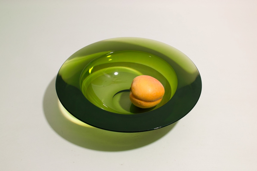 No.6840「グリーンガラスボウル：竹内伝治」SOLD | ボルトナットマーケット