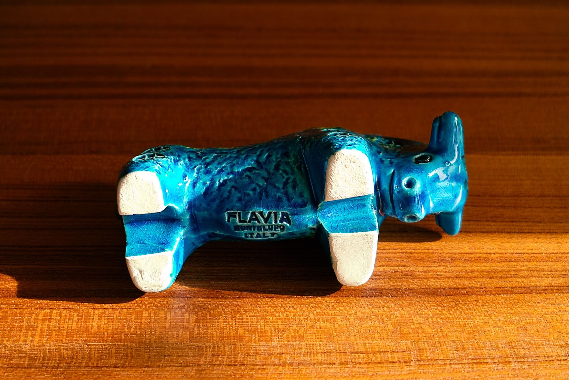 No.7333「FLAVIA〈リミニブルー〉オブジェ：Aldo Londi / イタリア