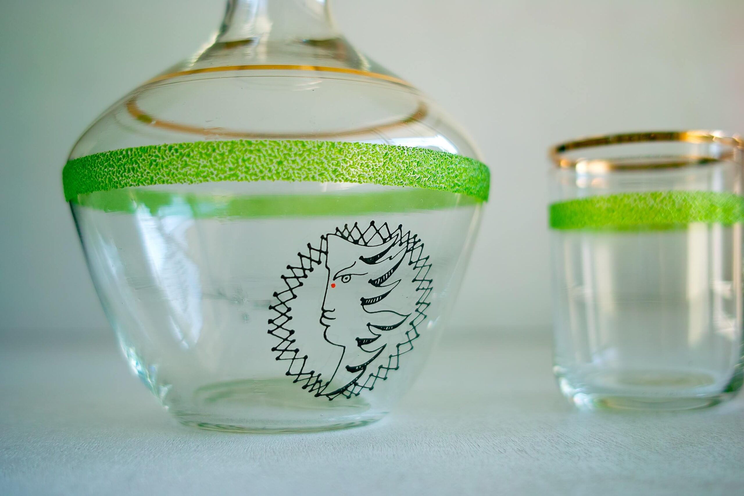 No.7577「ガラスの冠水瓶：ジャン・コクトー/SEYEI」SOLD | ボルト