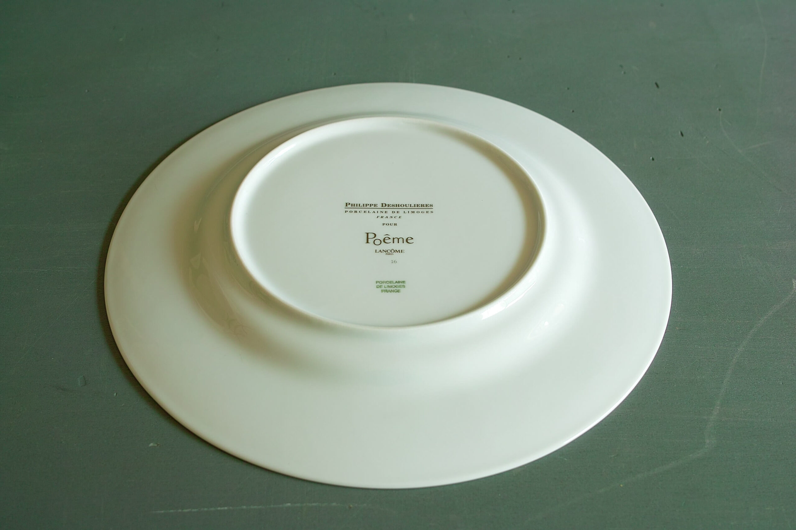 No.8433「Philippe Deshoulieres 大皿＜Poème＞：リモージュ（フランス