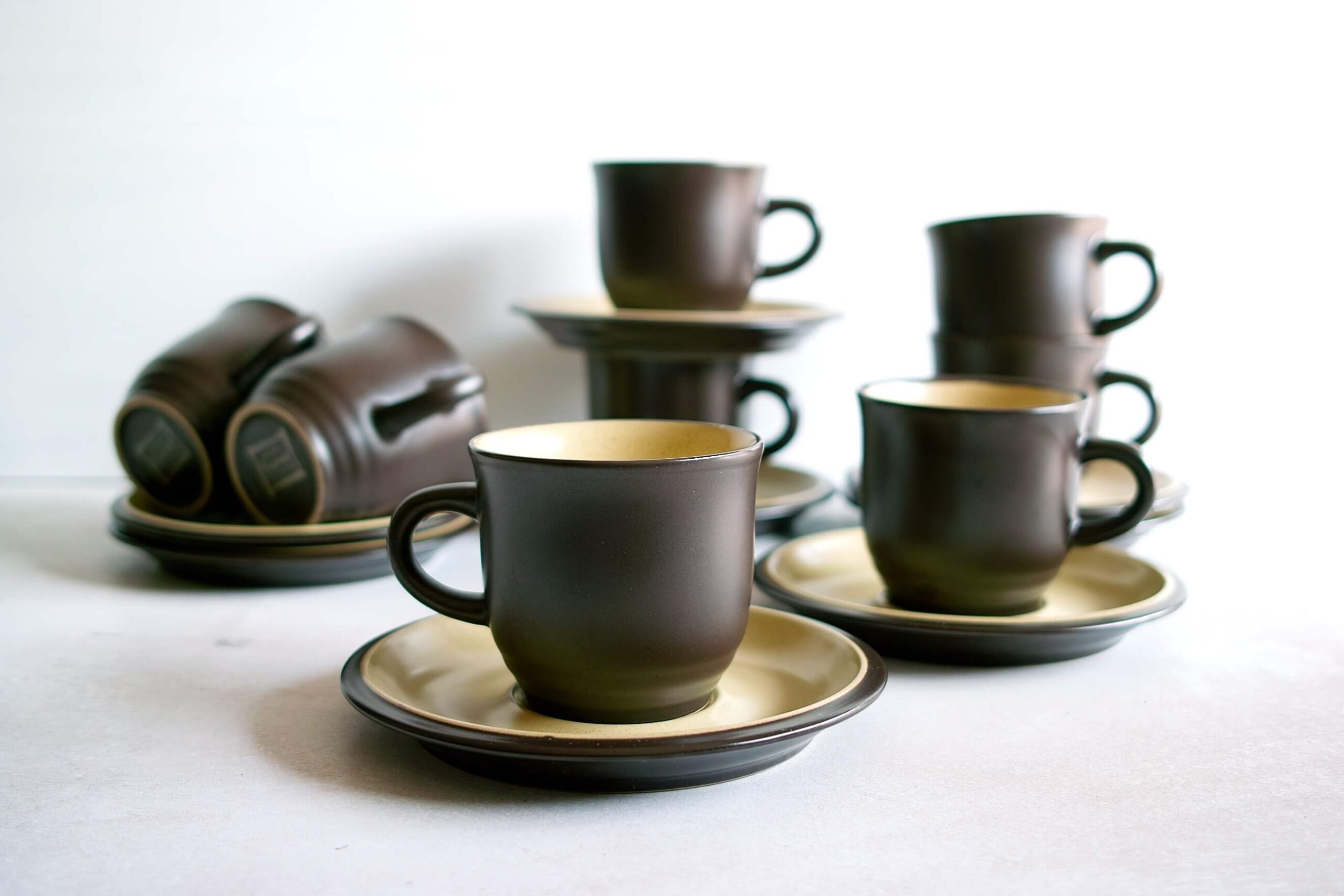 No.8784「Noritake〈FOLK STONE〉：カップ＆ソーサー」SOLD | ボルト