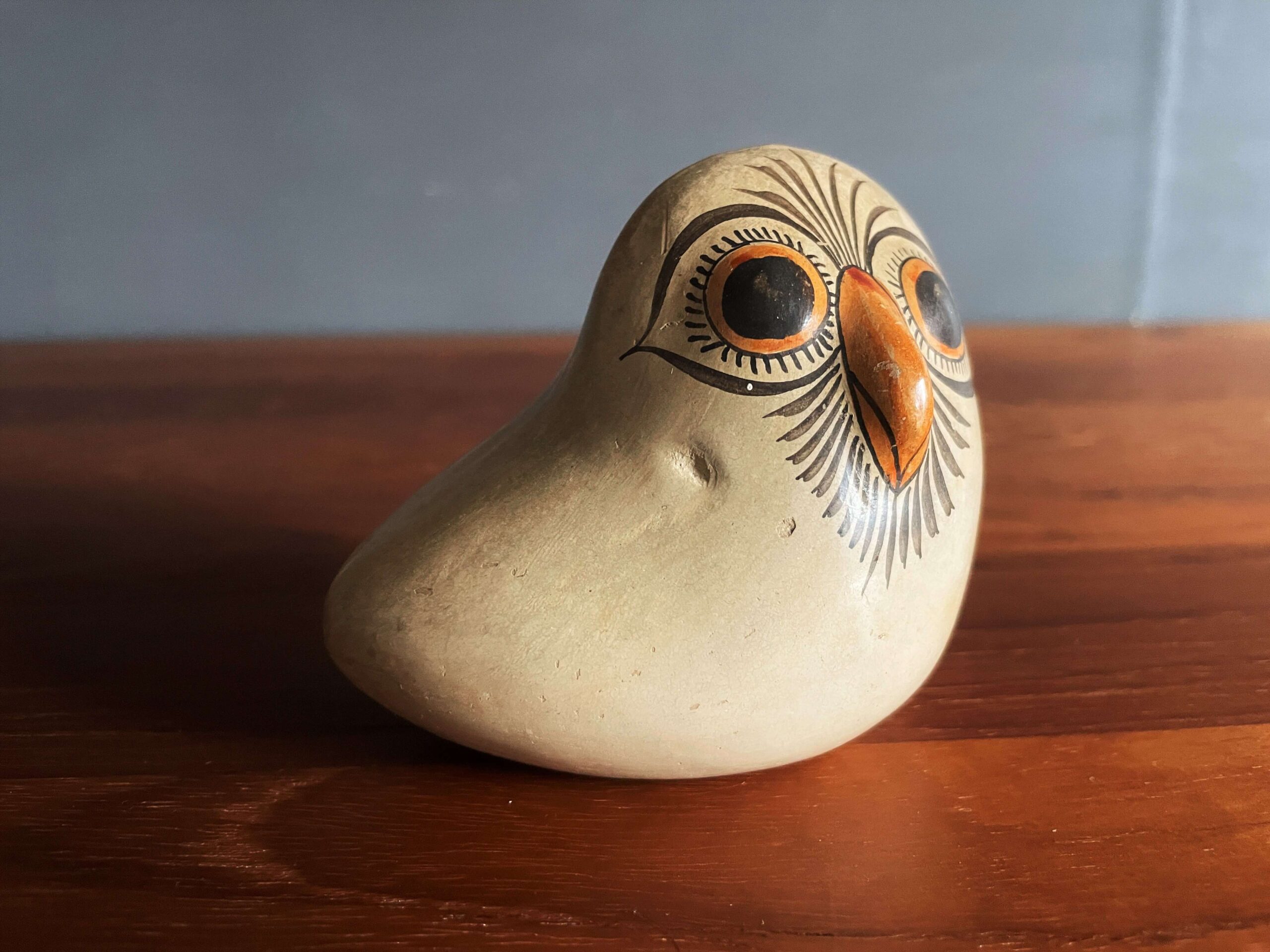 □希少□メキシコ・トナラ陶器箱□ヴィンテージ・トナラ焼き・Mexico