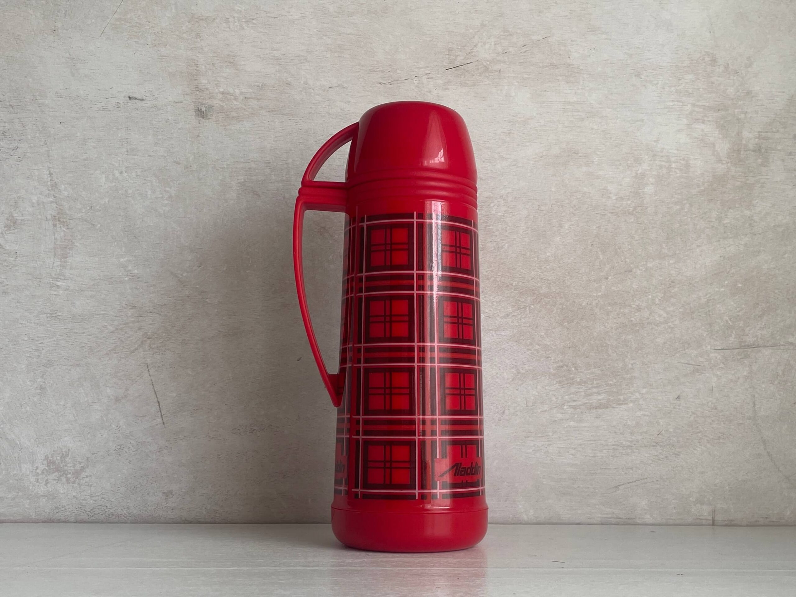 No.9807「Aladdin ガラス製卓上用魔法瓶：タータンチェック」SOLD