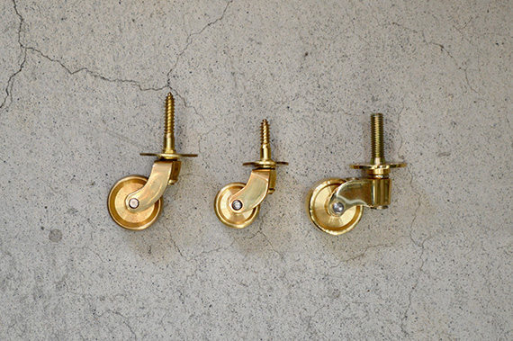 BRASS CASTER / BOLTS HARDWARE STORE