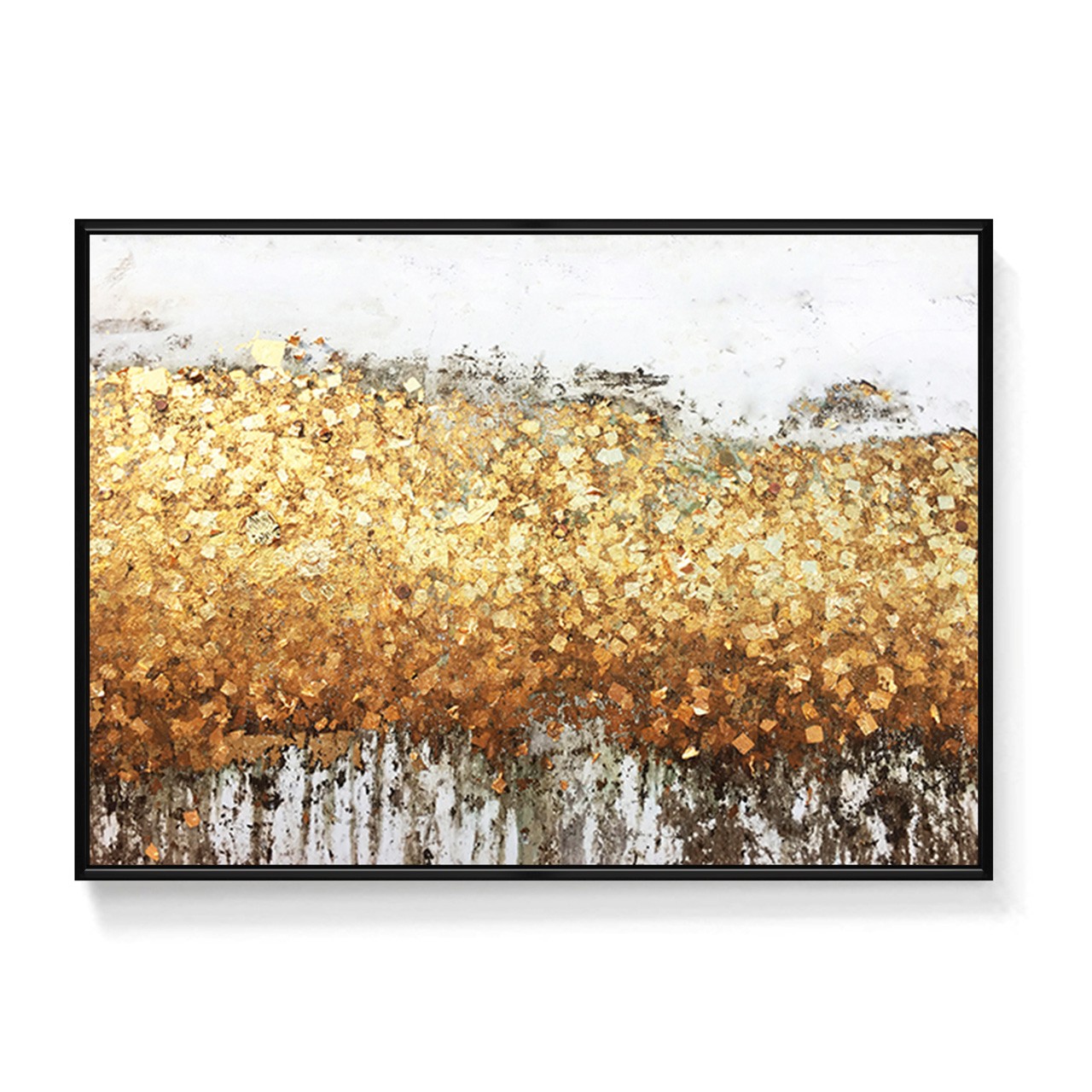 抽象絵画•秋の風