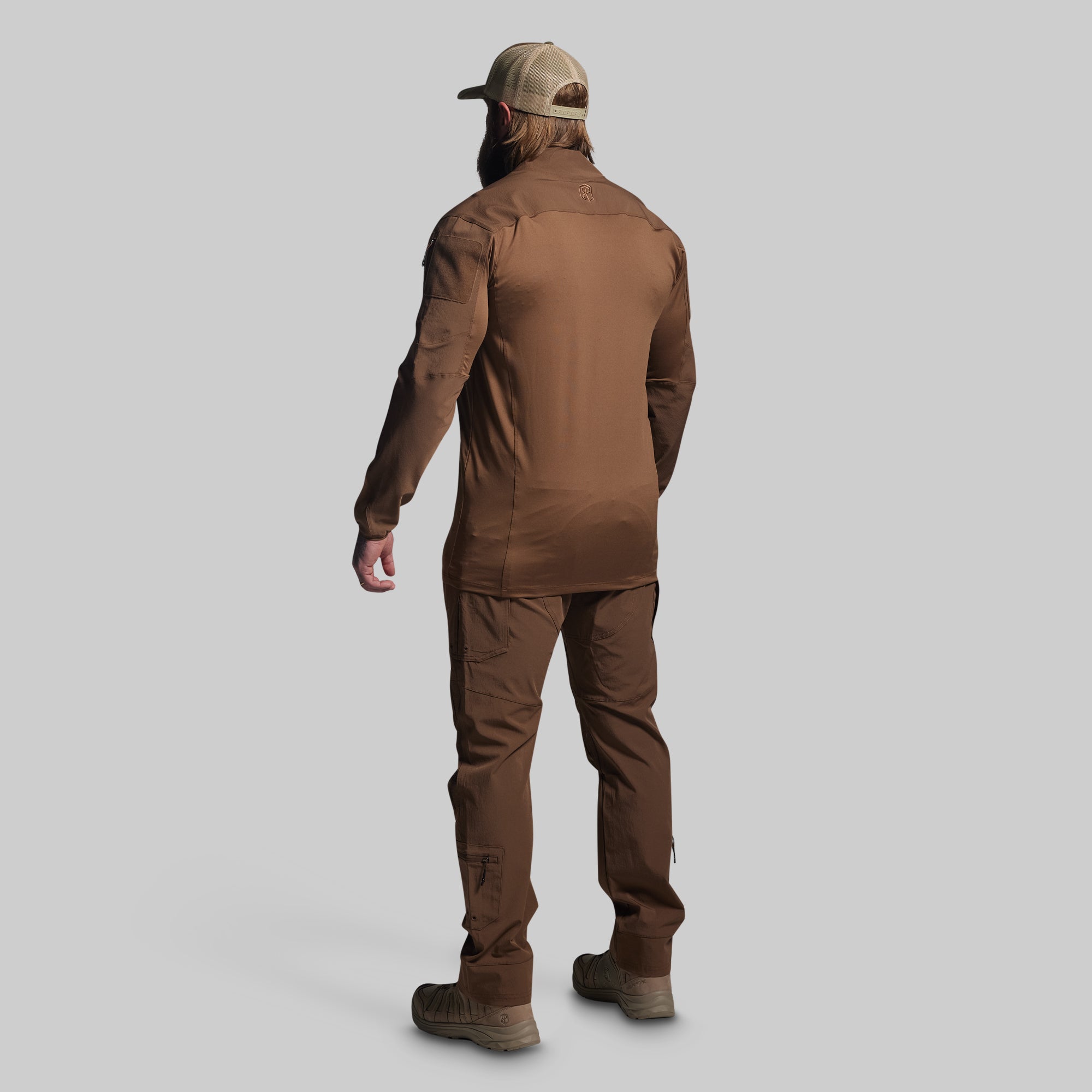 Long Sleeve Op Top (Coyote Brown) – Born Primitive