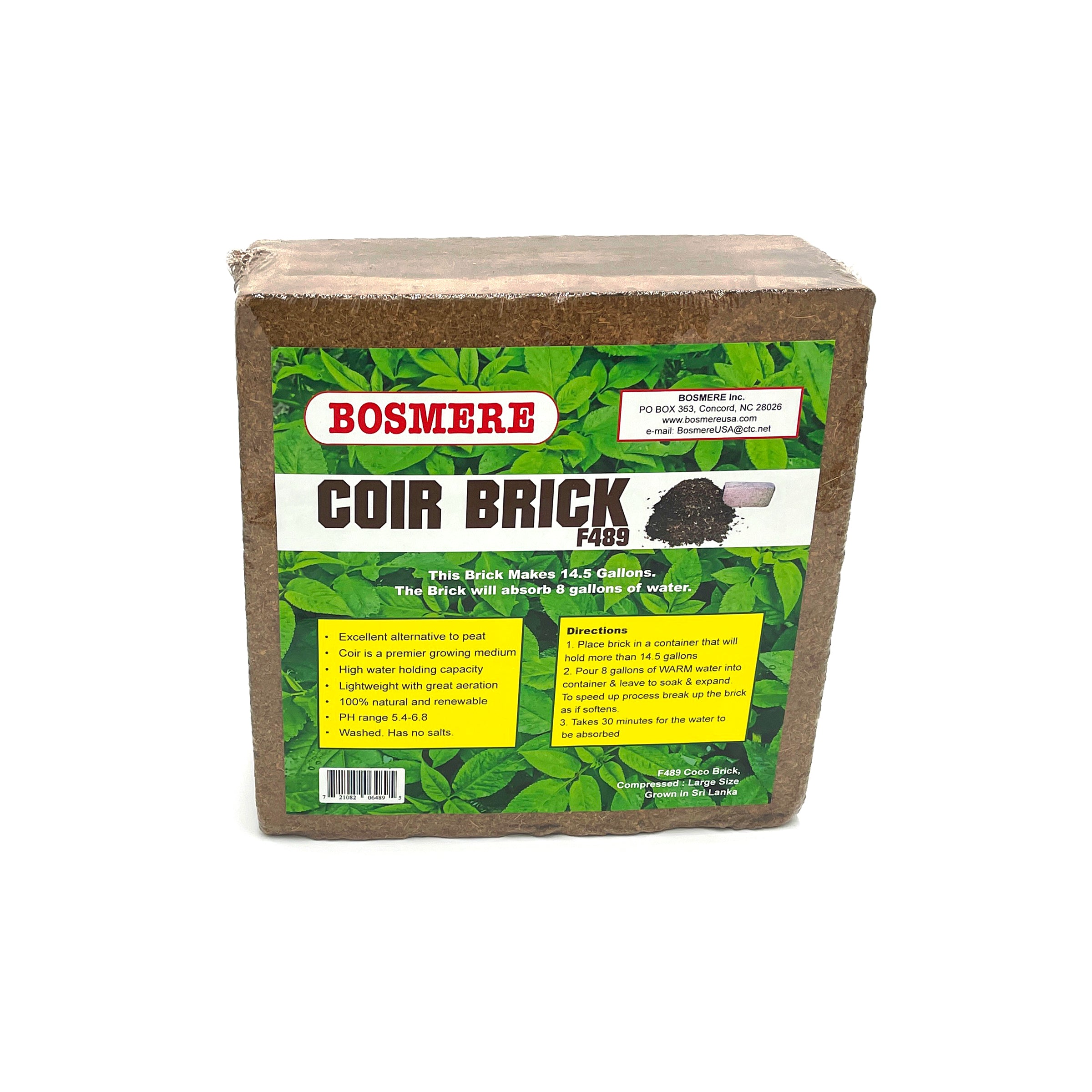 Compressed Coco Bricks – bosmereusa.com