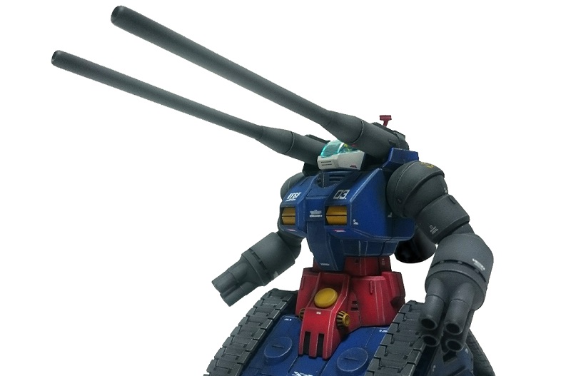 HGUC ガンタンク完成（塗装改修済み）