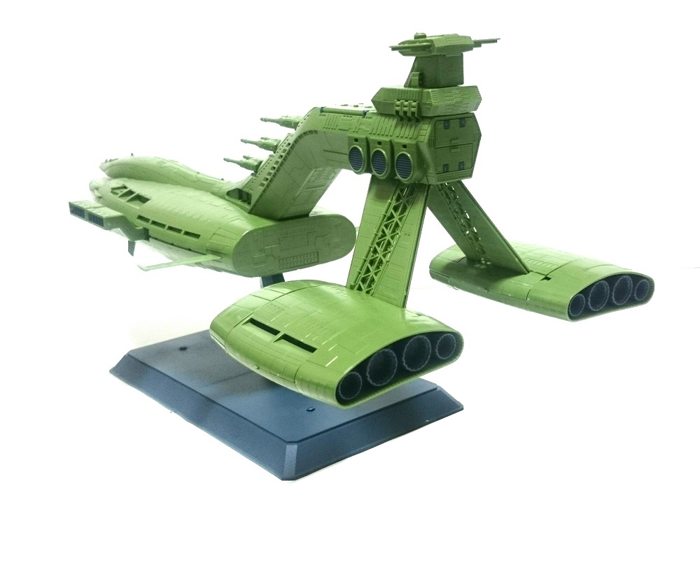 バンダイ 1/400 ムサイ レビュー