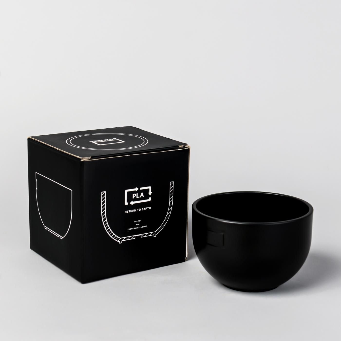 BOTANIZE PLA POT BOWL “Black” φ11cm