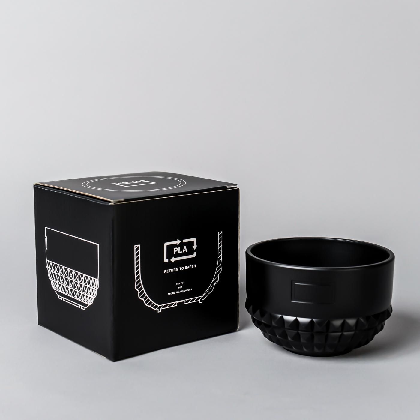 BOTANIZE PLA POT BOWL STUDS “Black” φ11cm