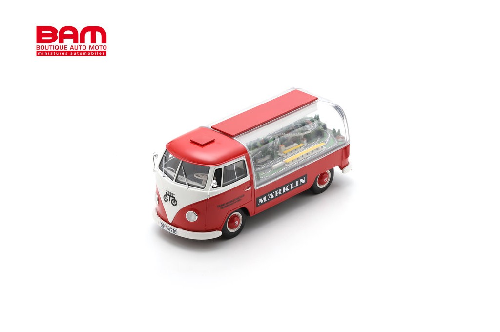 SCHUCO 450058300 VW T1 Advertisment Car MÄRKLIN 1/18 - Boutique