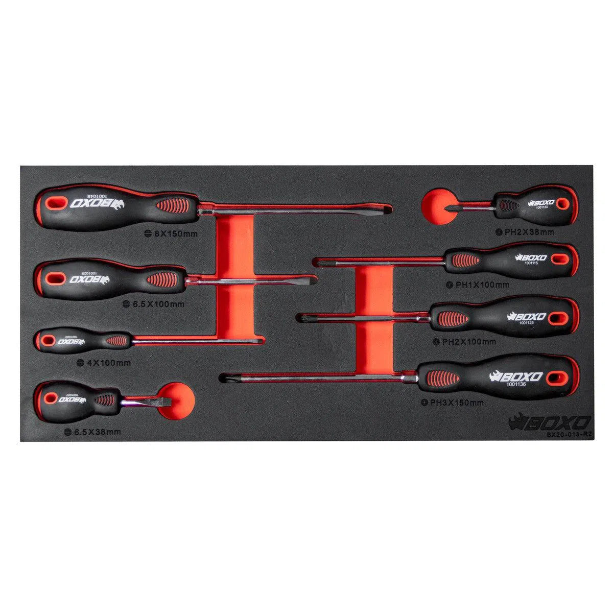 BoxoUSA | 159-Piece Metric & SAE Tool Set for 3-Drawer Hand Carry Box