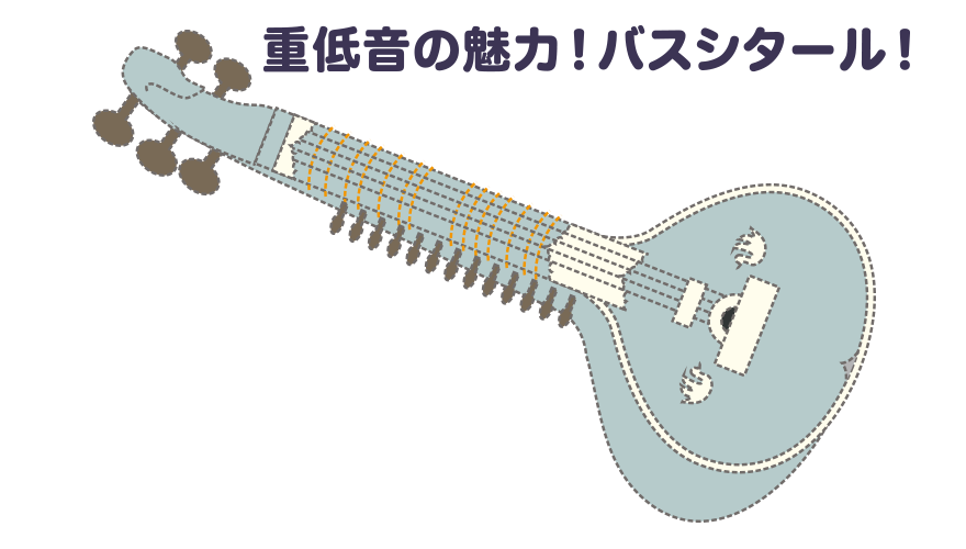 VOL.7［シタールとタブラだけじゃない！魅惑の楽器オンパレード