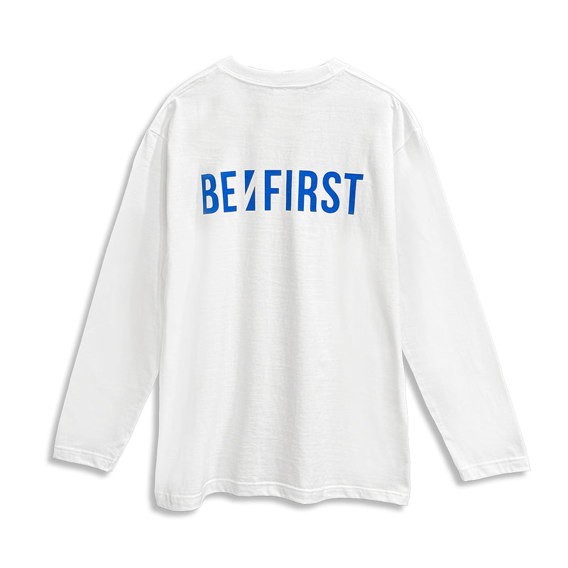 BE:FIRST ロングスリーブTシャツ WHITE – BMSG