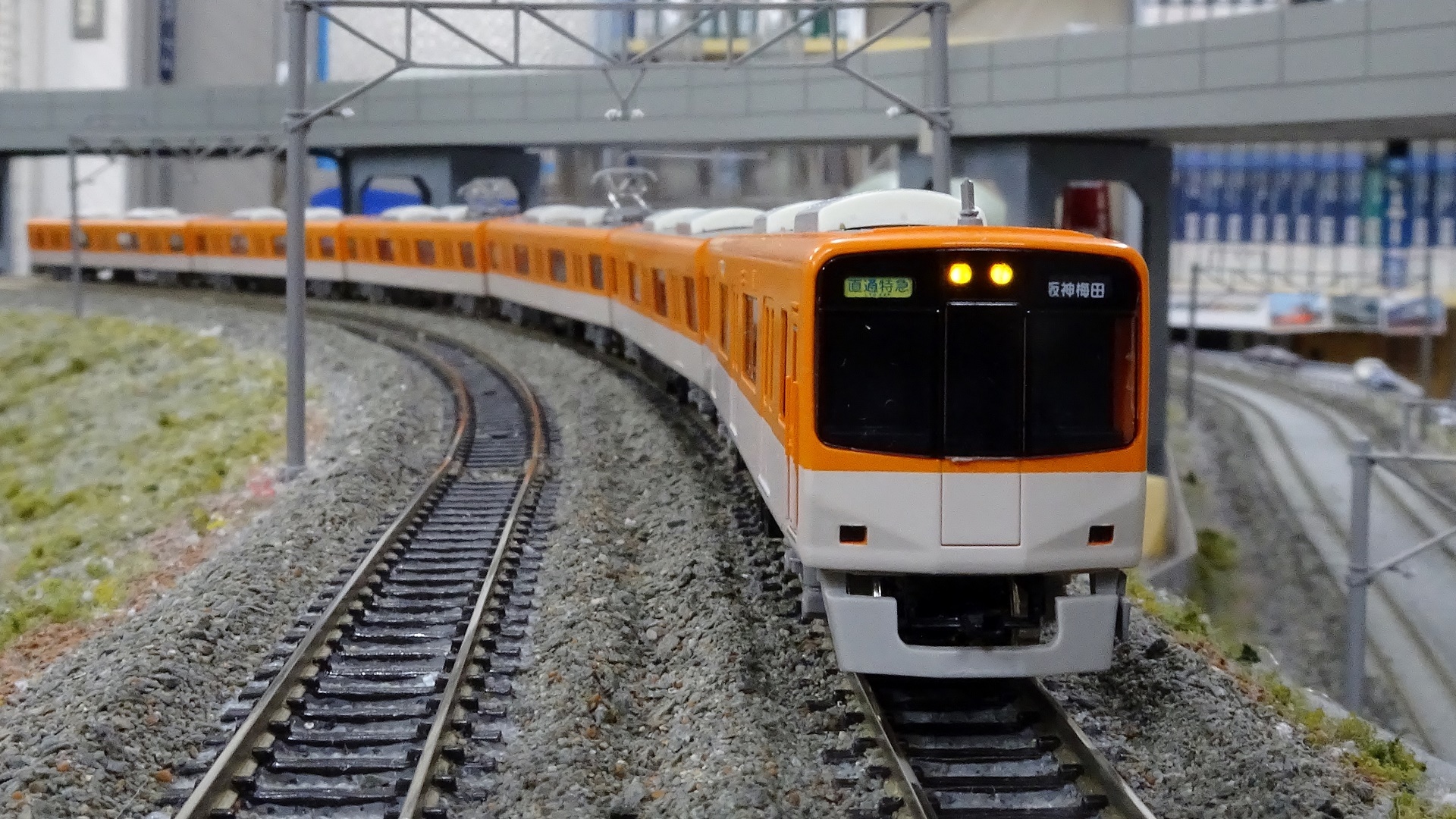 阪神9300系をRailGardenで走らせました - ビスタ模型鉄道（エヌゲージ
