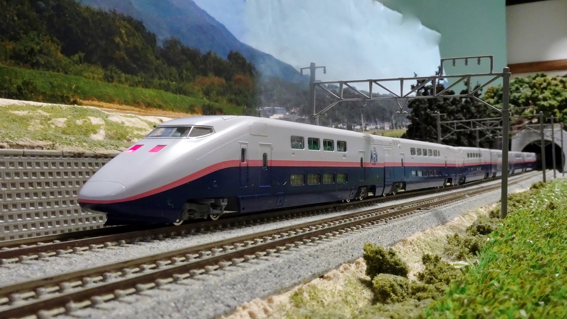 新車入線】JR E1系上越新幹線（Max・新塗装）ー新旧塗装が揃いました