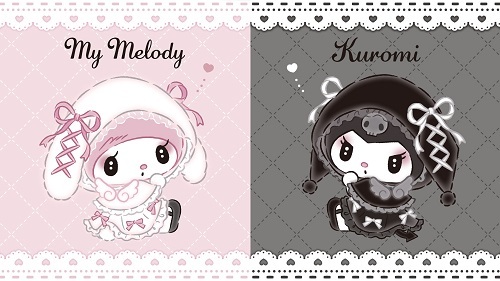 マイメロディ＆クロミ 月夜のメロクロデザインシリーズ - ＊めろめろ