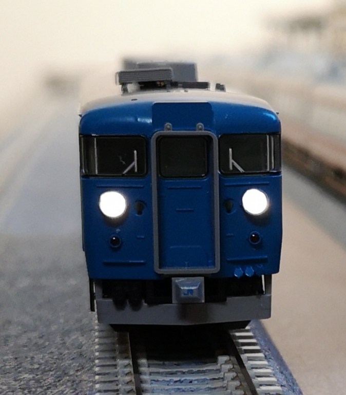 鉄道模型】Nゲージ トミックス 475系 北陸本線・青色 入線 - 通勤準急