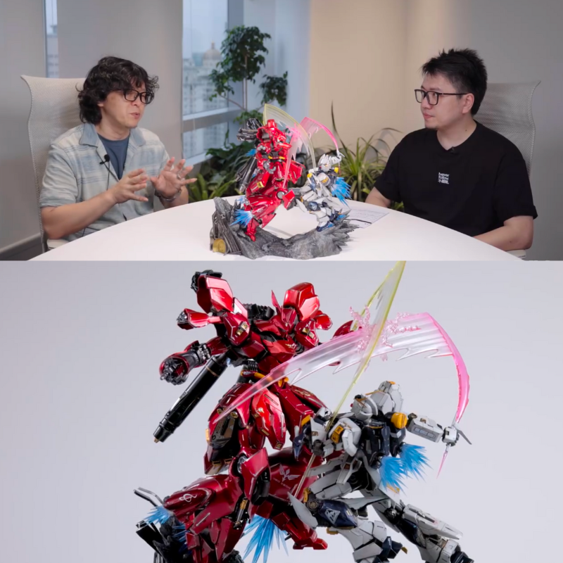 BNFIGURE DX 機動戦士ガンダム Vol.2 νガンダムVSサザビー、中国限定で