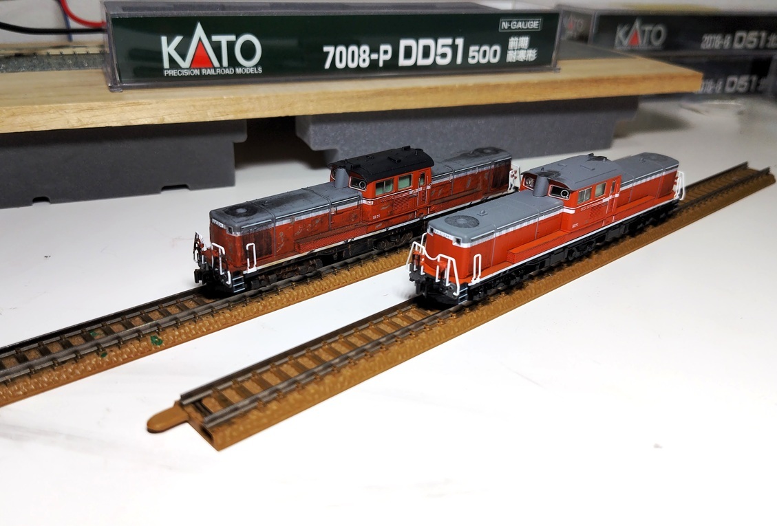 釧路のDD51を2両なんとか仕上げる | 北海道の初老鉄ちゃん戯れ事日記