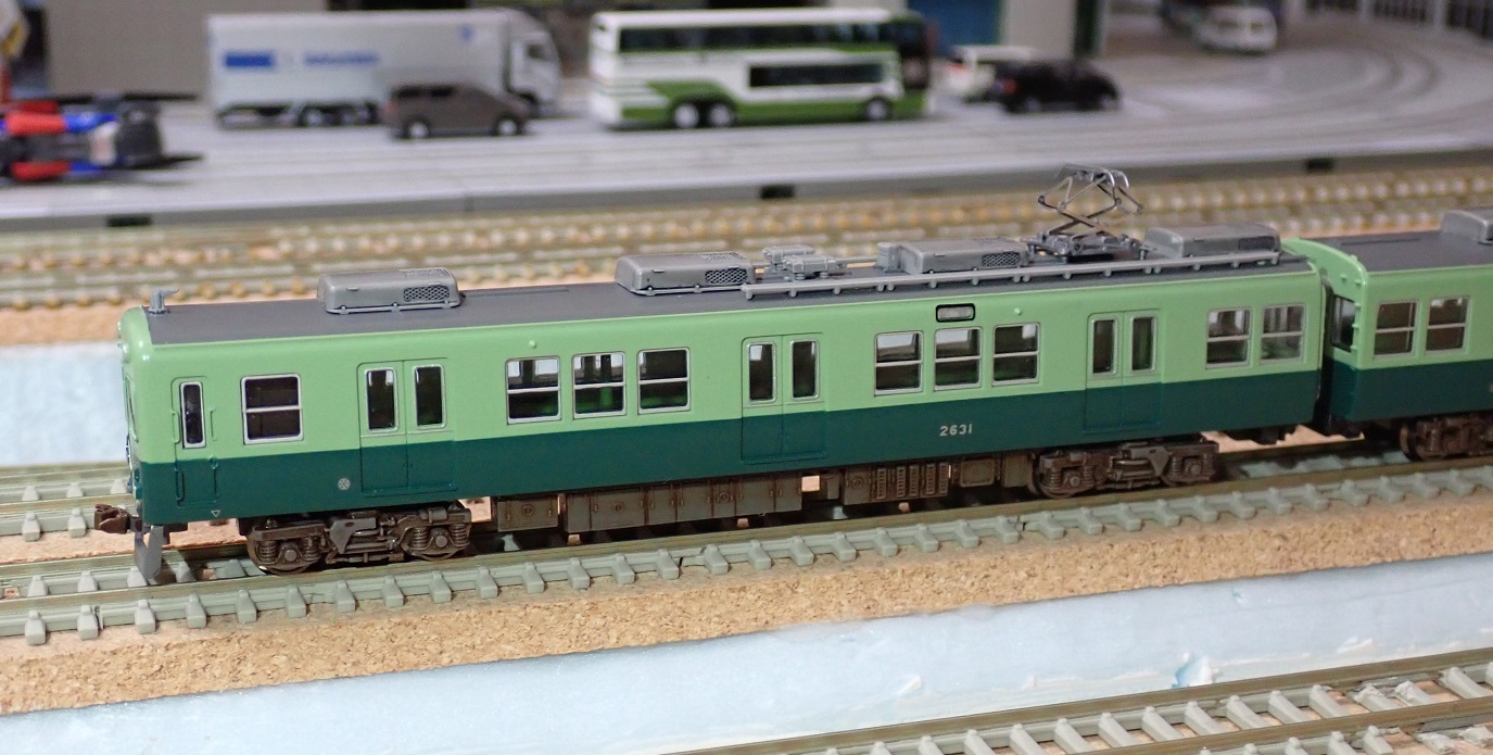 MicroAce 京阪2600系 新造車 旧塗装 入線 | 川崎駅 レイアウト製作日誌