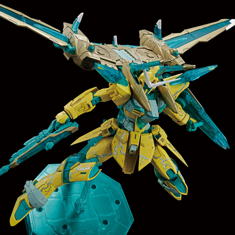 MG 1/100 ジャスティスガンダム [CROSS CONTRAST COLORS / CLEAR GREEN