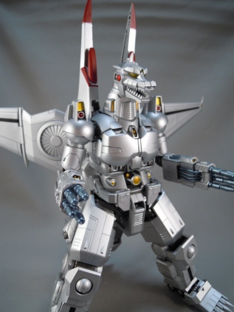 玩具レビュー 魂MIX メカゴジラ（生頼範義ポスターVer.） - 金の