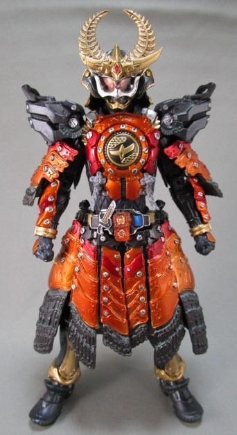 玩具レビュー S.I.C. 仮面ライダー鎧武 カチドキアームズ - 金の