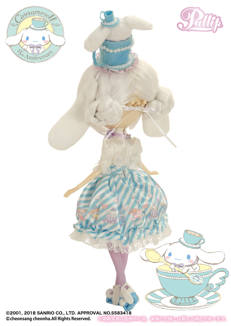 ♡本日より】Pullip x シナモロール15thアニバーサリー コラボドールが