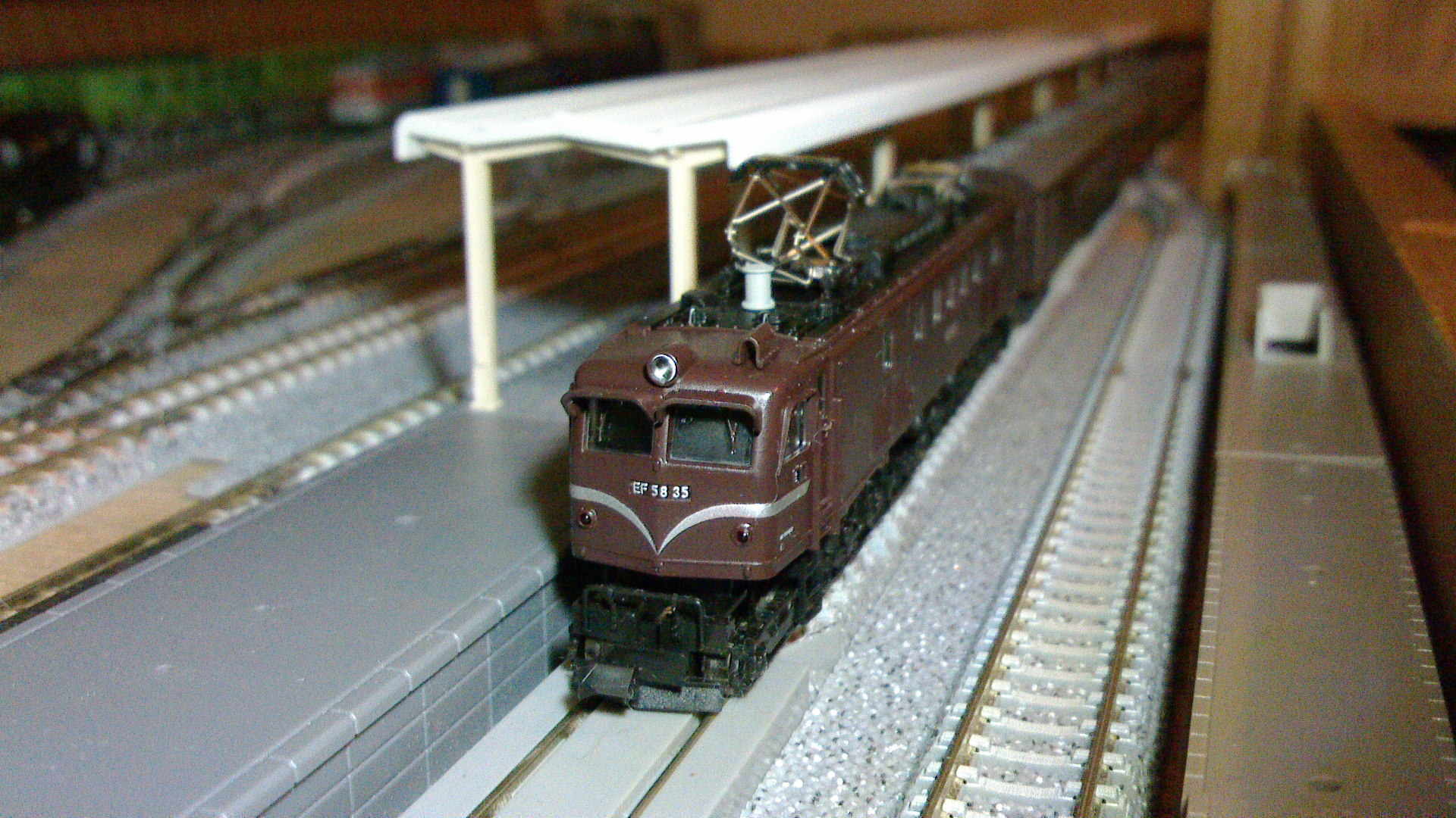 鉄道模型再収集開始 #179 マイクロエース EF58-35 茶色・寒冷地改造