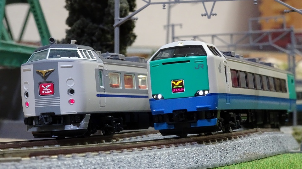 JR485-3000系特急「はくたか」上沼垂色9両編成が、ついにTOMIXから
