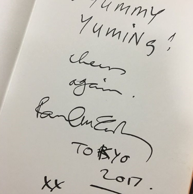 ユーミン、ポール・マッカートニーの直筆サイン公開 もらったぞい