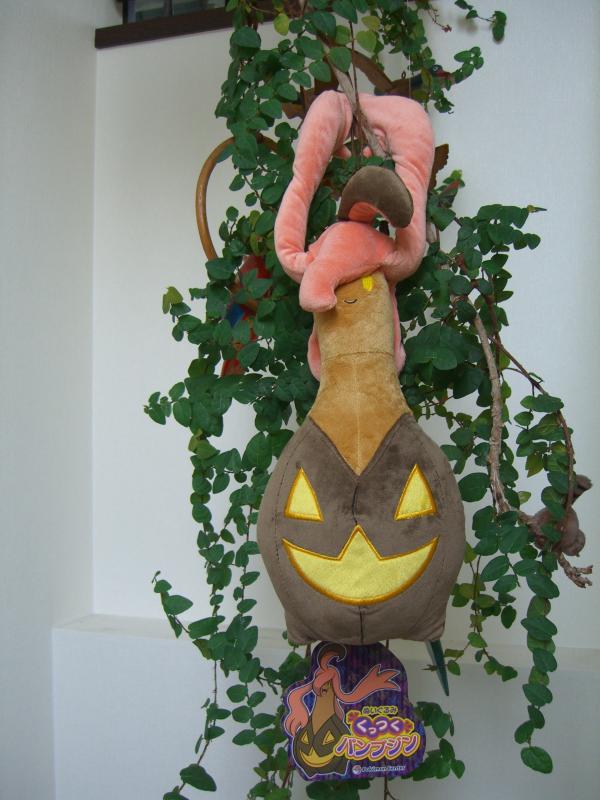 ぽけもん☆かふぇ ぬいぐるみ くっつく パンプジン