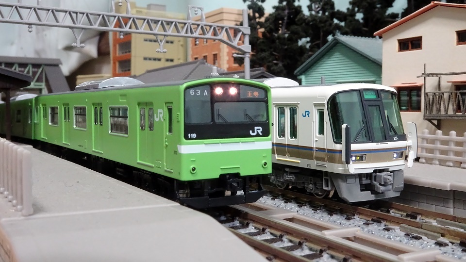 221系リニューアル車〈大和路快速〉 - ビスタ模型鉄道（エヌゲージ日記）