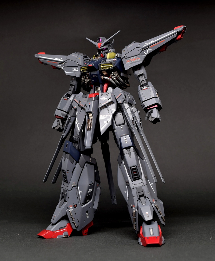 MG 1/100 プロヴィデンス ガンダム 制作④ 塗装完成 （全体） | Embers