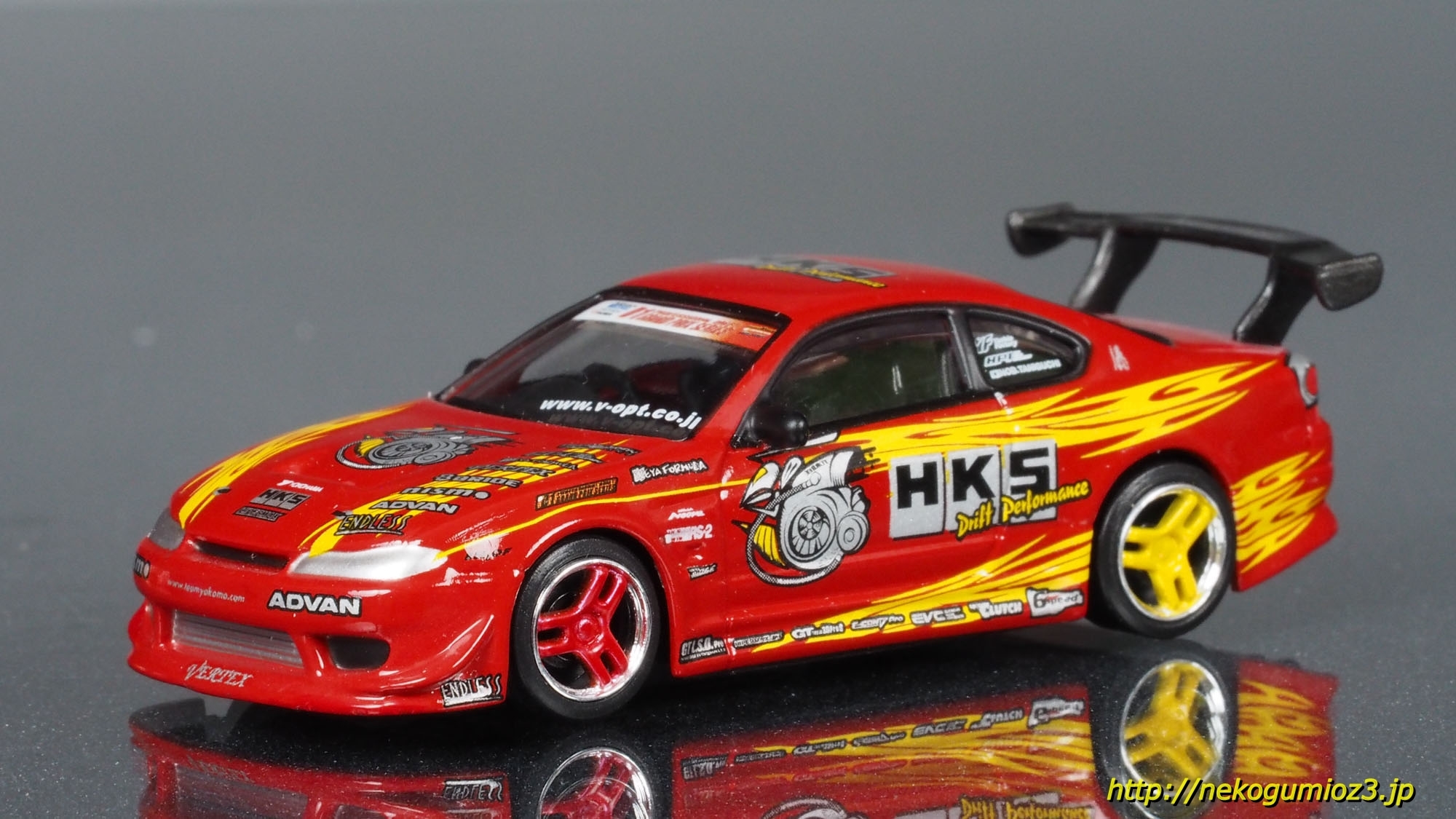 1/64 HKS シルビア S15 GT2835PRO仕様 2003 (谷口 信輝