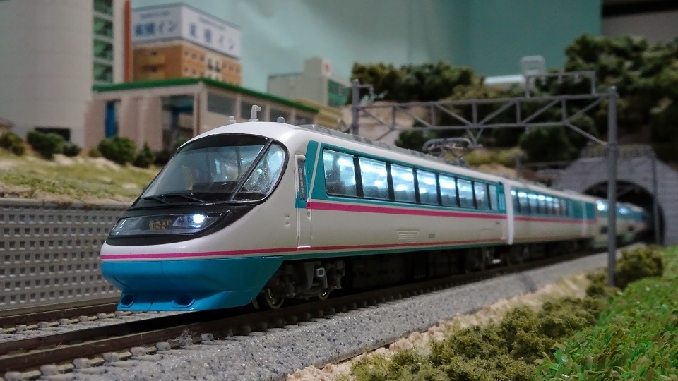 小田急ロマンスカー 20000形RSE - ビスタ模型鉄道（エヌゲージ日記）