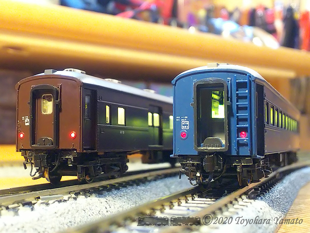 N-Gauge 自分で何とかする客車のジャンパ栓表現-2～旧型客車 - 重単