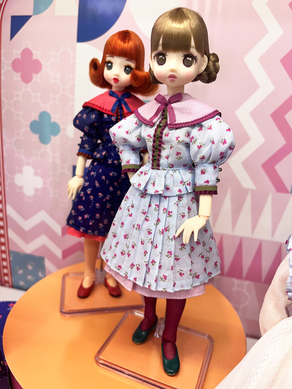 BonBons「レトロ花柄ブラウス＆スカートセット」「レトロ花柄