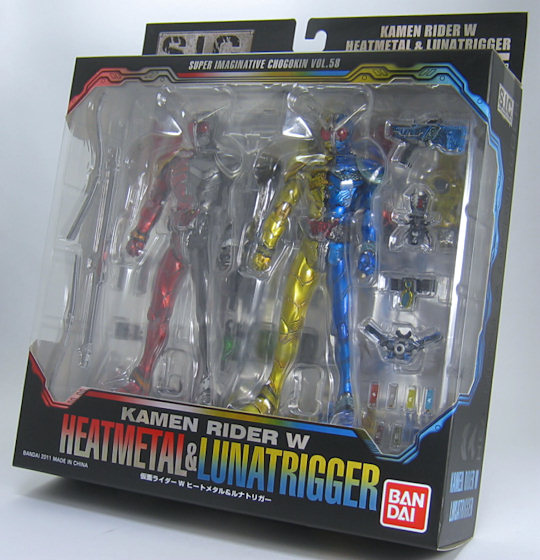 S.I.C. Vol.58 仮面ライダーW ヒートメタル＆ルナトリガー - トイブロ
