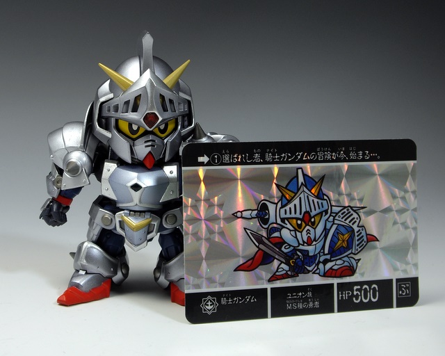 SDX ナイトガンダム（烈伝版）レビュー - ガンプラの山を崩せ